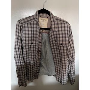 Converse by John Varvatos Plaid Button Down Shirt